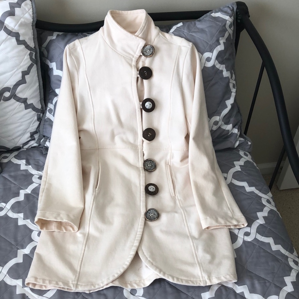 Neon Buddha coat